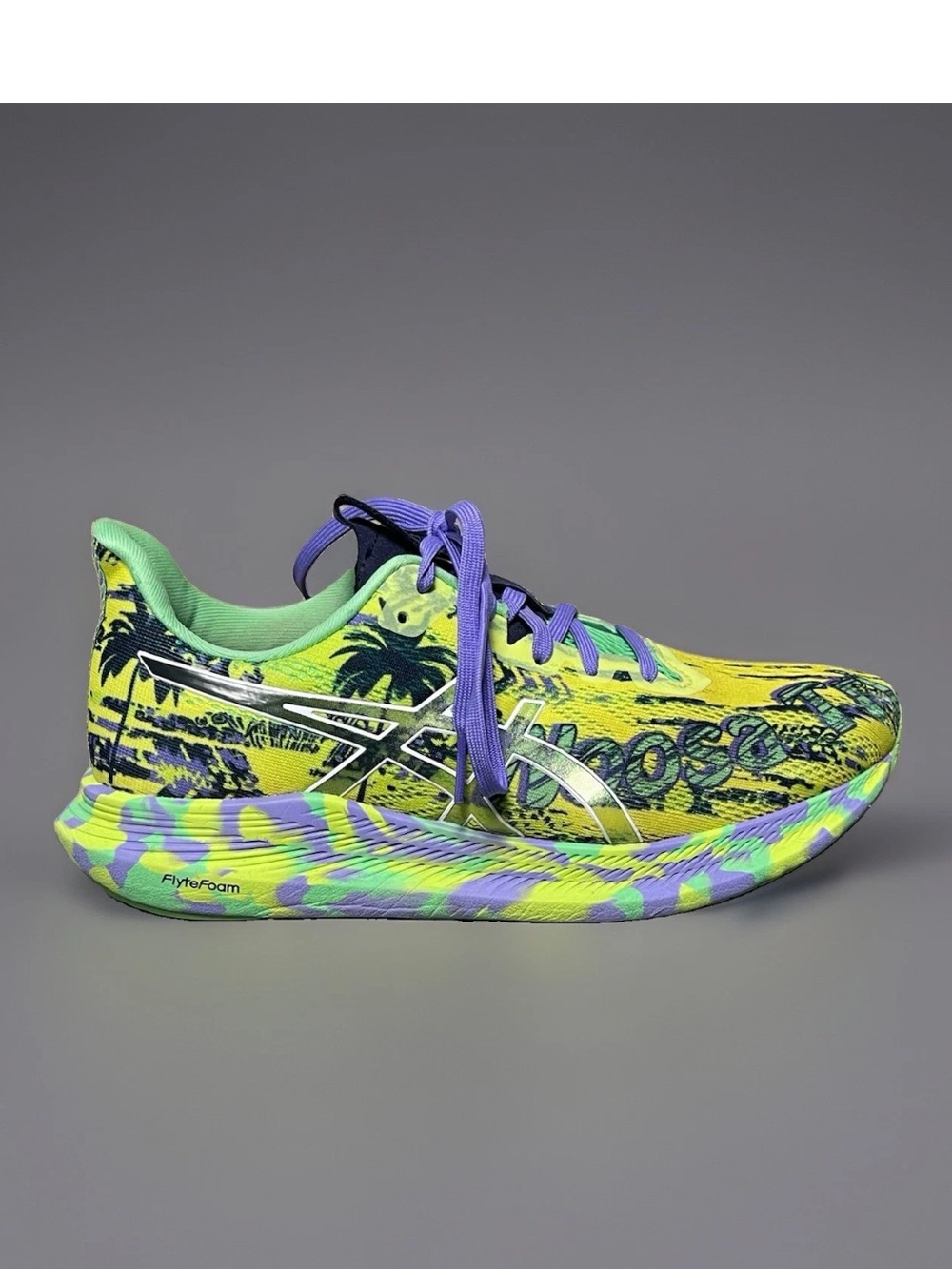 Asics Noosa Tri 14 Women's Running Shoes Safety Yellow/Midnight Size 7.5B